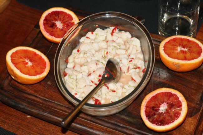 Chilli Cured Cod Cheeks