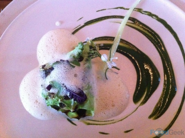 Pike Perch, Cabbage & Verbena Sauce