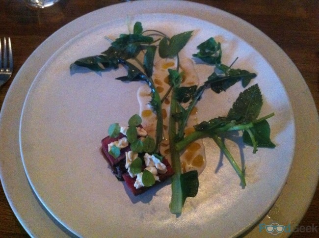Venison, Walnuts & Bitter Greens