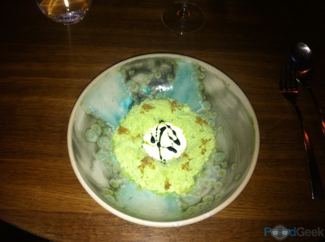 Cucumber & Elderflower Dessert