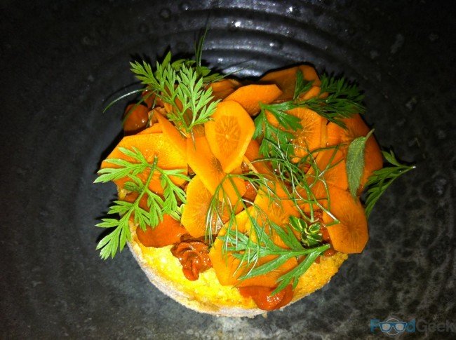 Carrot & Liquorice Dessert