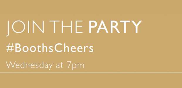 Join The Party #BoothsCheers