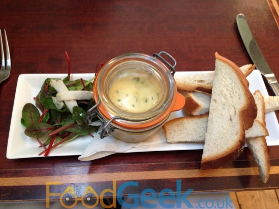 Potted Crab Custard