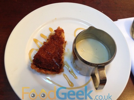 Treacle Tart, Cinnamon Custard