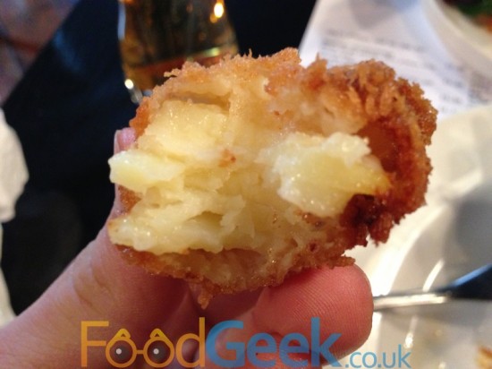 Deep Fried Dauphinoise Inside