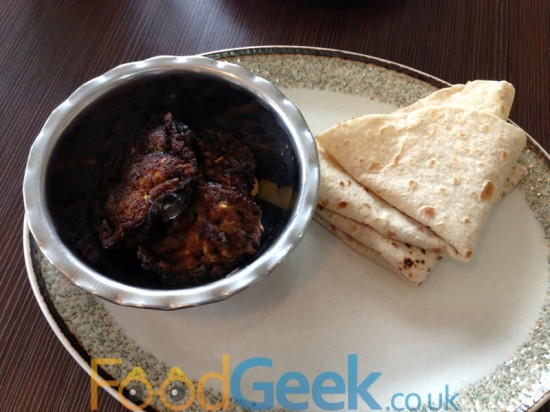 Aubergine Chapati