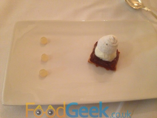 Apple Tart, Almond & Bay