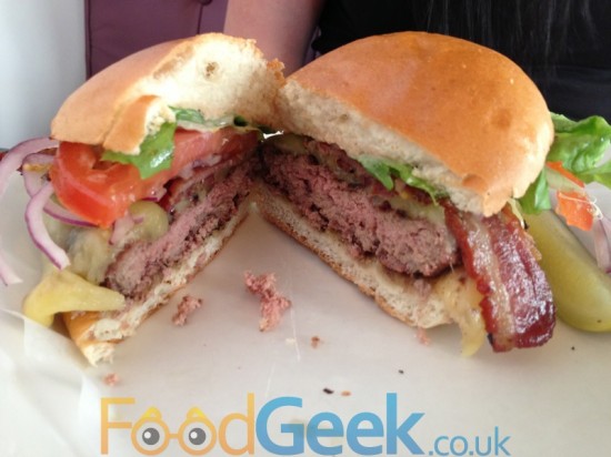 'Byron' Burger Inside