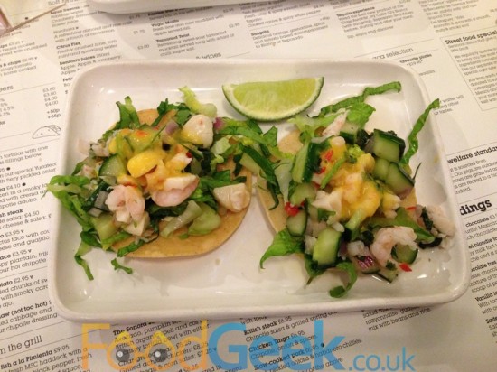 Ceviche Tostadas