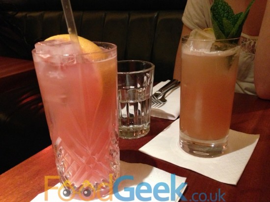 Pink Grapefruit Juice & Ginger ‘n’ Juice