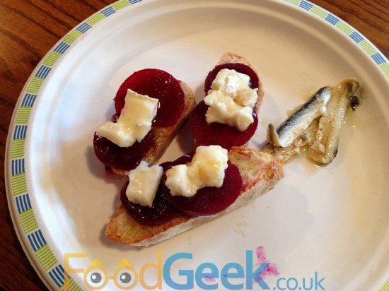 Pickled Beetroot, Sheeps Curd & Honey