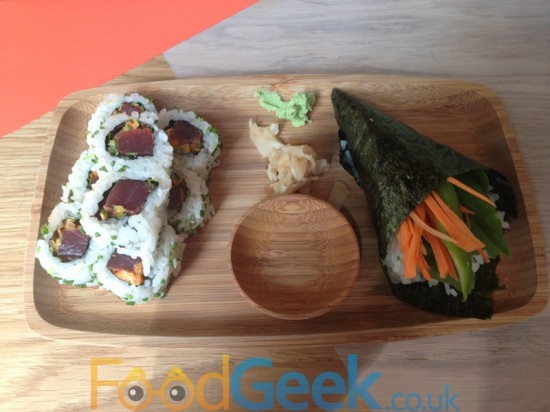 Spicy Tuna Maki & Avocado Temaki