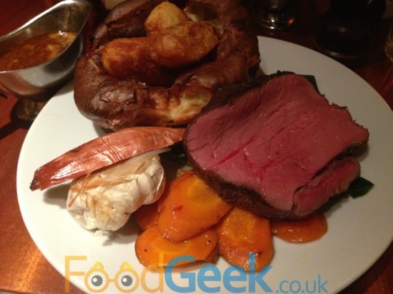 Slow Roast Beef Rump & Trimmings