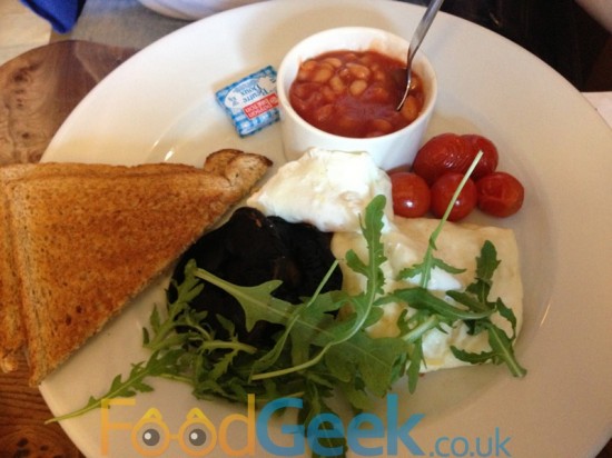 The Gandolfi Vegetarian Breakfast