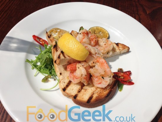 BBQ'd King Prawns