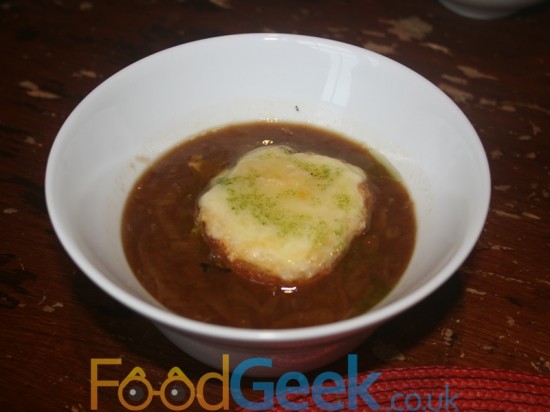 Gamekeeper Menu: Venison & English Onion Soup