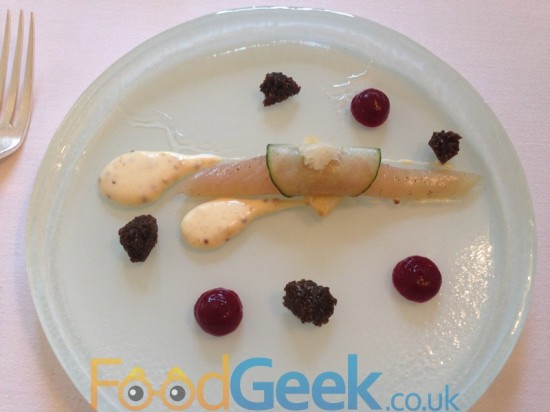 Smoked Mackerel, Roast Celeriac, Pickled Beets & Mustard Cream