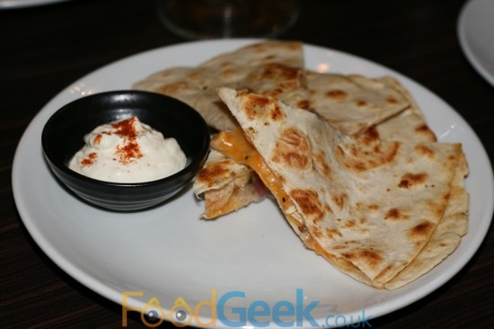 Chicken Quesadilla