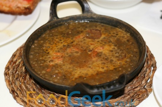 Lentil & Chorizo Casserole