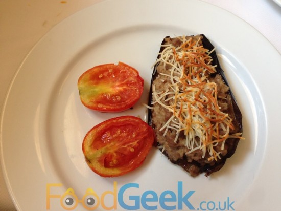 Aubergine Gratin