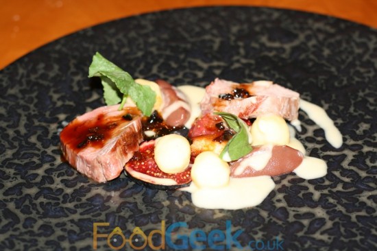Veal Fillet, Black Figs & Lemon Gnocchi