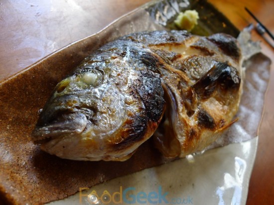 Whole Grilled Sea Bream