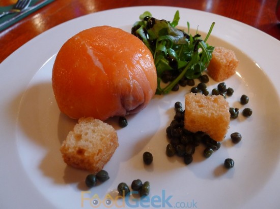 Smoked Salmon & Herb Pocket