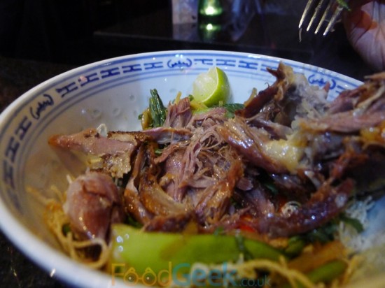 Crispy Duck & Teriyaki Salad