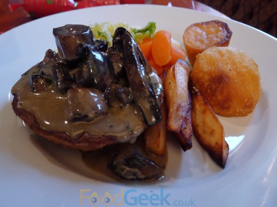 Wild Mushroom & Leek Tart