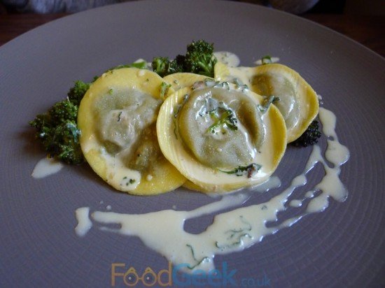 Wild Mushroom Ravioli