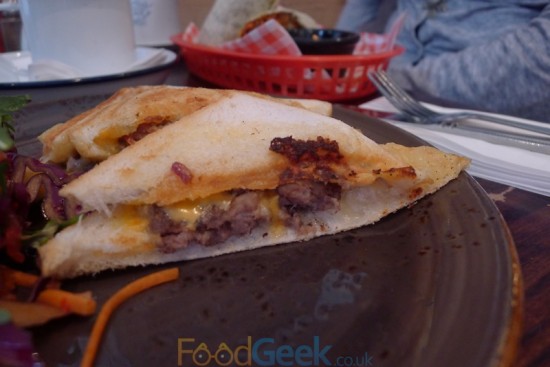 Cheeseburger Toastie
