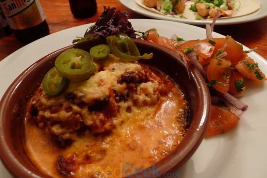 Mexican Bean Lasagne