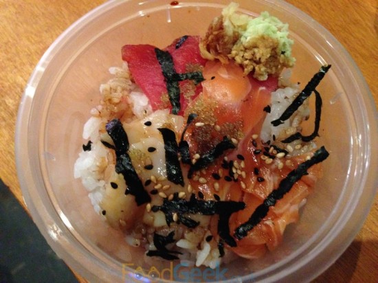 Seafood Donburi from Umezushi