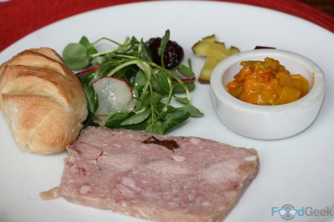 Rabbit & Pork Terrine, Piccalilli