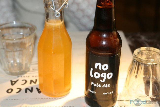 Organic Lemonade & No Logo Pale Ale