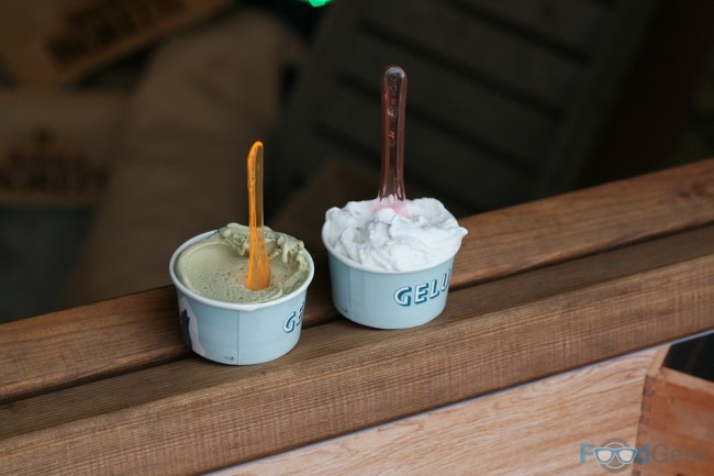 Sicilian Pistachio & Sorrento Lemon & Sage Gelato
