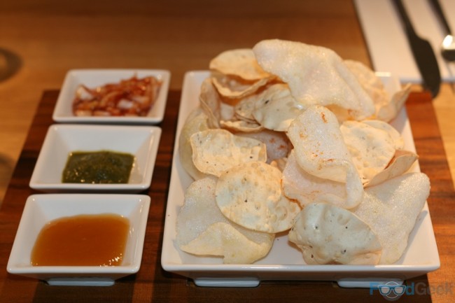 Poppadum 'Basket'