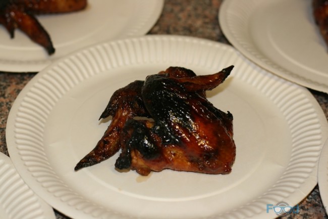 Stout & Pomegranate Glazed Chicken Wings