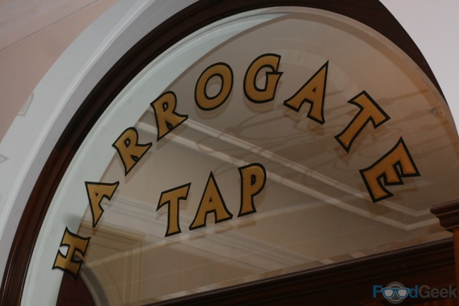 Harrogate Tap   Inside Sign