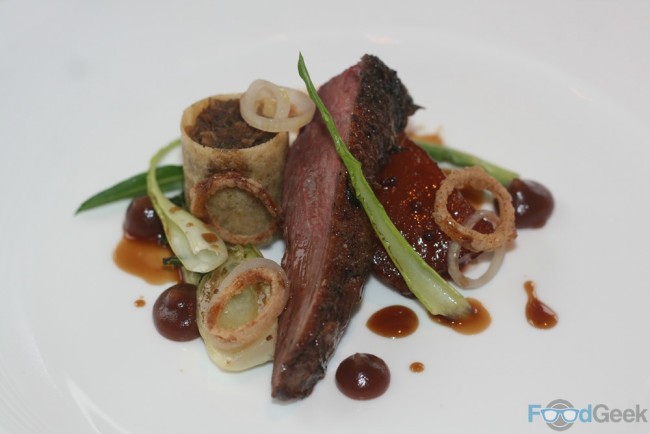 Mallard, Spiced Apple & Hazlenuts