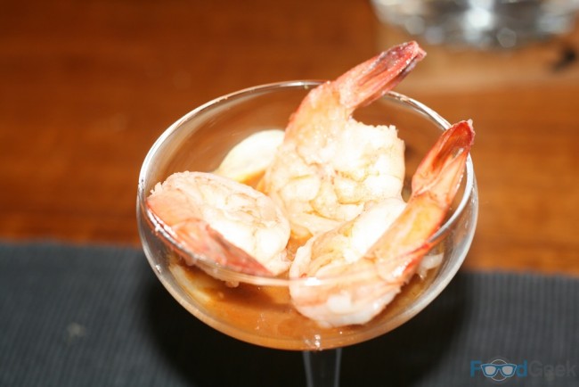 Prawns, fennel & lemon