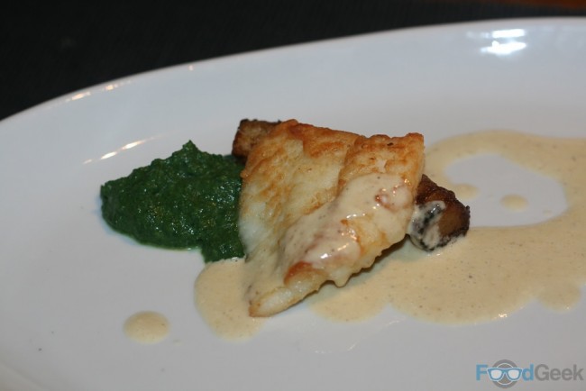 Turbot, fondant potato