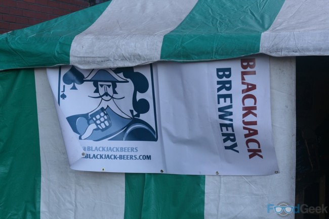 Outside Blackjack Sign