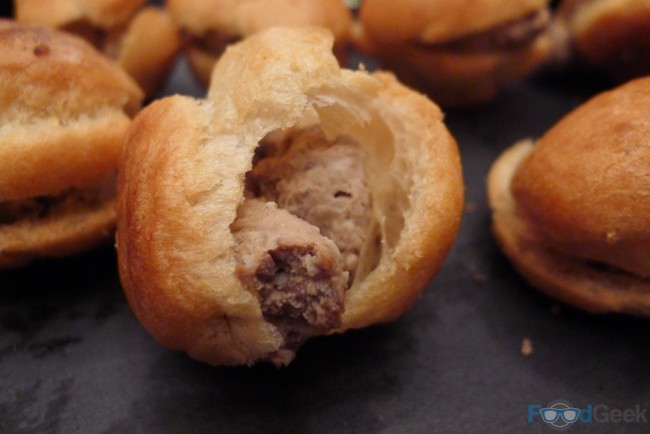 Chopped Liver Choux Bun
