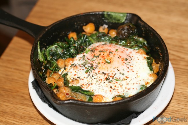 Garbanzos Espinacas Y Heuvos