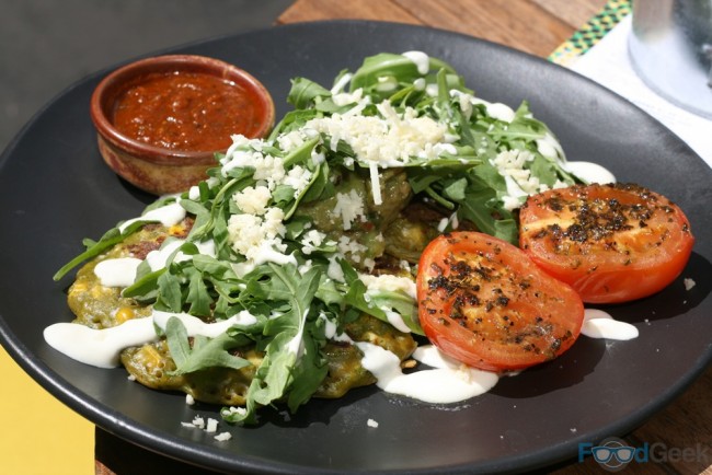 Sweetcorn Fritters