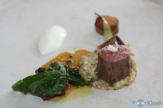 Herdwick Lamb, Sheep's Yoghurt & Ramson