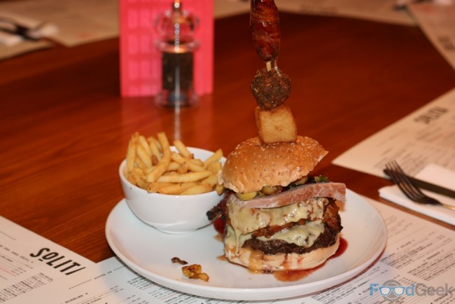 Solita Christmas Burger