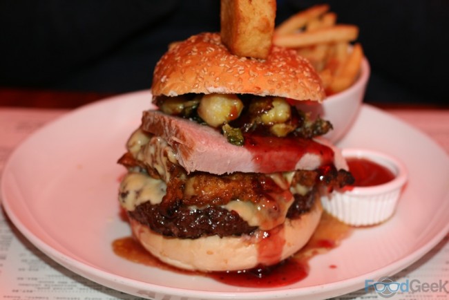 Solita Christmas Burger