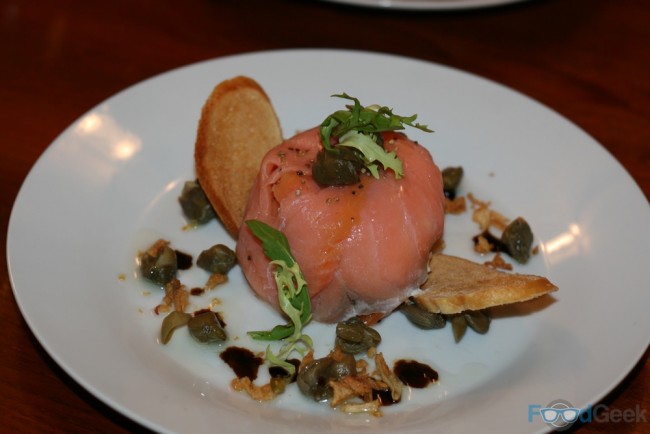 Smoked Salmon Parcel